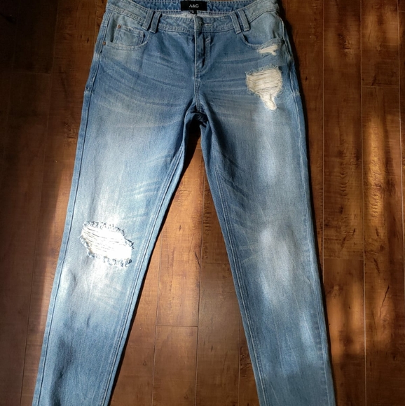 Ripped designer jeans - Picture 5 of 8